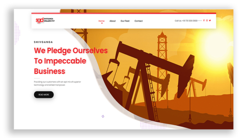 Shivganga_website_Webflavours